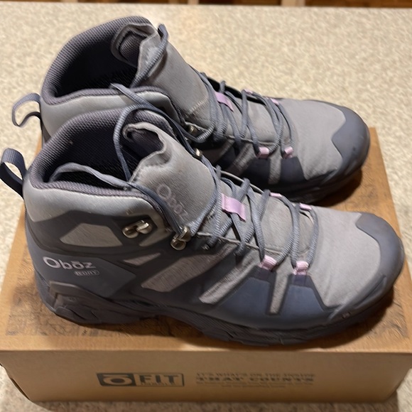 Oboz Arete Mid B-Dry Light Ocean - Picture 7 of 7